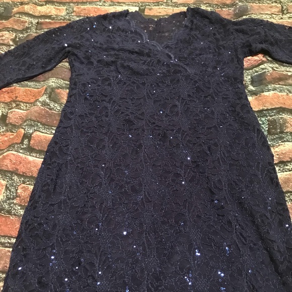 blu sage Dresses & Skirts - Royal Blue sparkly dress size 18W